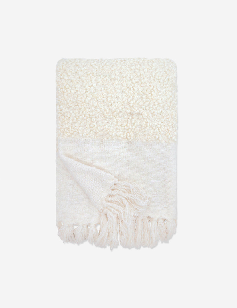 Murphy Oversized Boucle Throw by Pom Pom at Home
