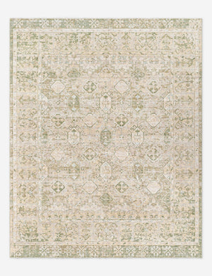 Thornton traditional motif wool rug
