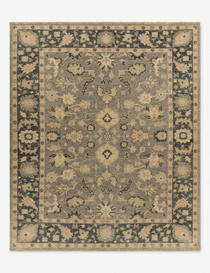 Candela traditional motif hand-knotted wool rug