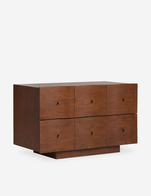 Open Box: Otelia Nightstand, Vintage Brown by Sarah Sherman Samuel