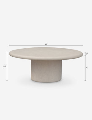 Charmaine Indoor / Outdoor Round Coffee Table