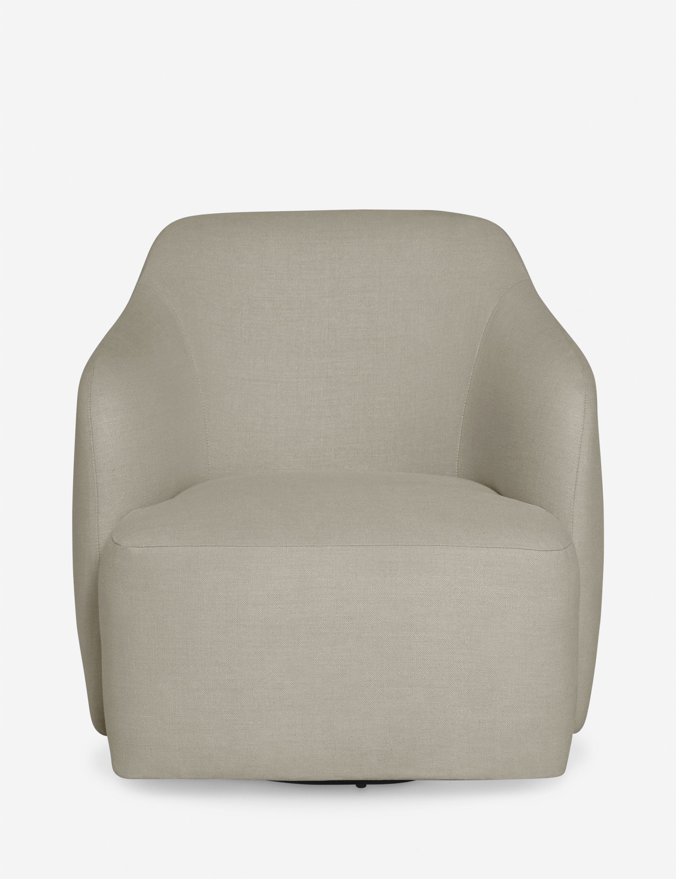 Lulu and Georgia Tobi Swivel Chair - Thumbnail 4
