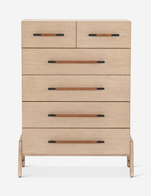 tall and long dresser Rosedale 6 Drawer Tall Dresser - Yucca Oak