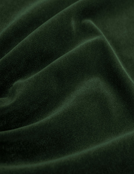 #color::emerald-velvet #size::full #size::queen #size::king #size::cal-king | The Emerald Green Velvet fabric