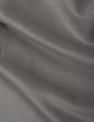 The Steel Gray Velvet fabric