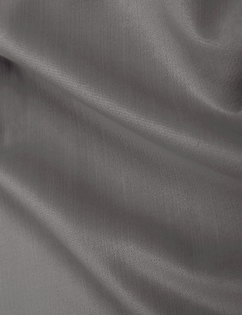 #color::steel-velvet #size::24-Dia #size::34-Dia | The steel velvet gray fabric