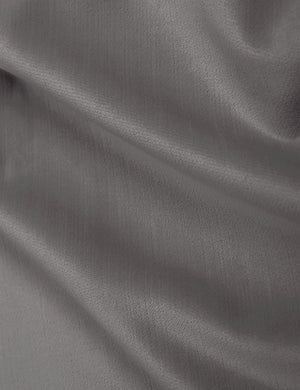 The Steel Velvet fabric on the Bailee ottoman