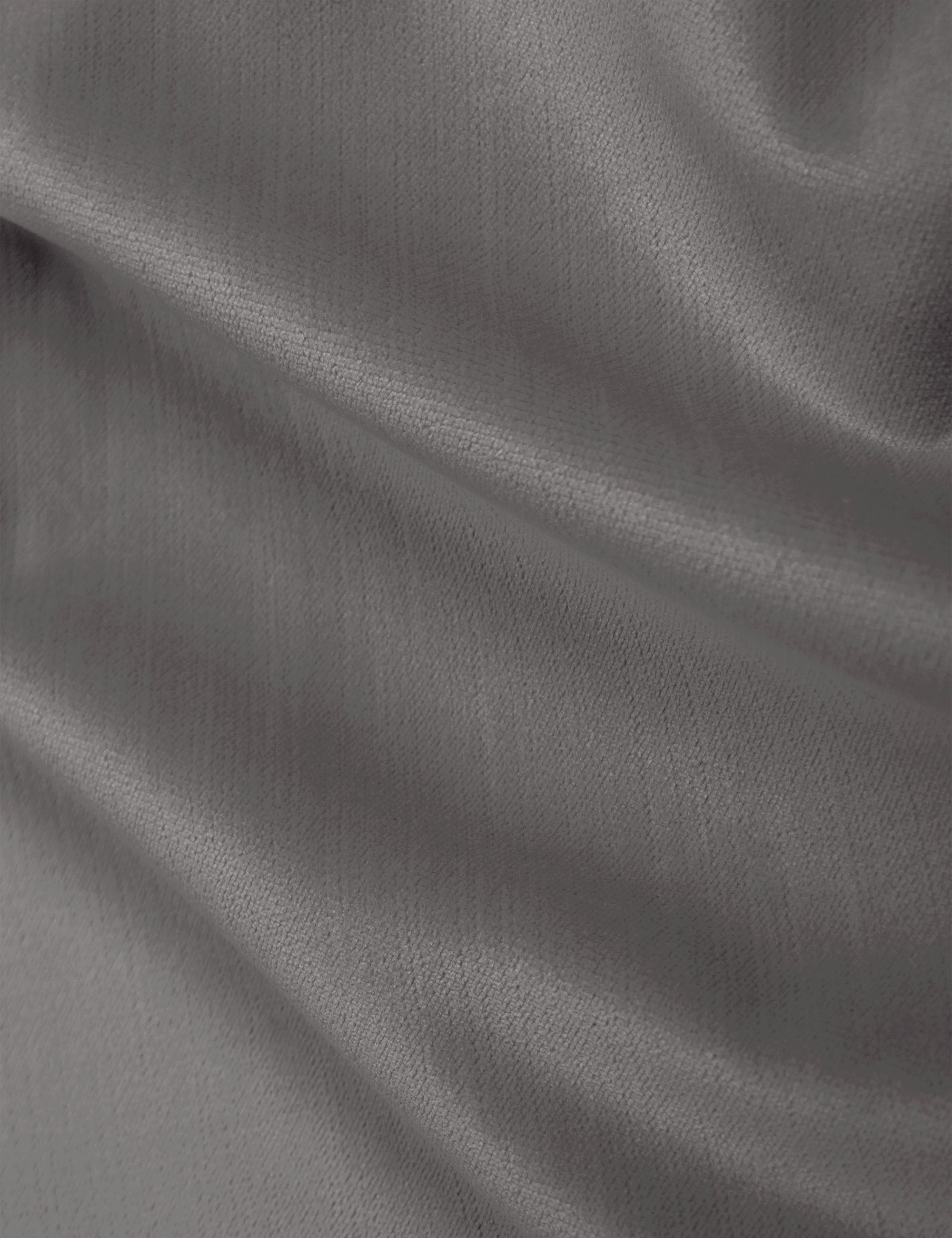 Steel Velvet Fabric Swatch
