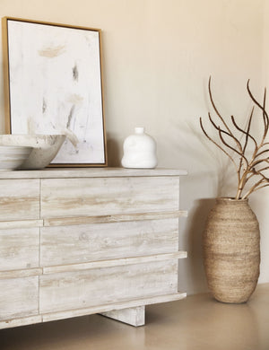 Corliss 6-Drawer Dresser, White Wash - Lulu and Georgia Corliss 6-Drawer Dresser, White Wash - Lulu and Georgia