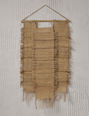 Ukiah woven natural jute and hemp Wall Hanging