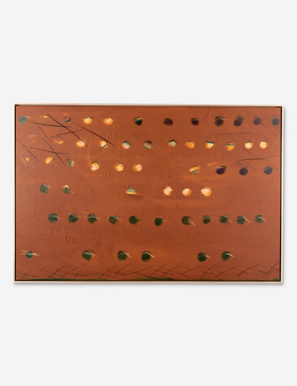 X Spot Rust Wall Art by Jamie Beckwith