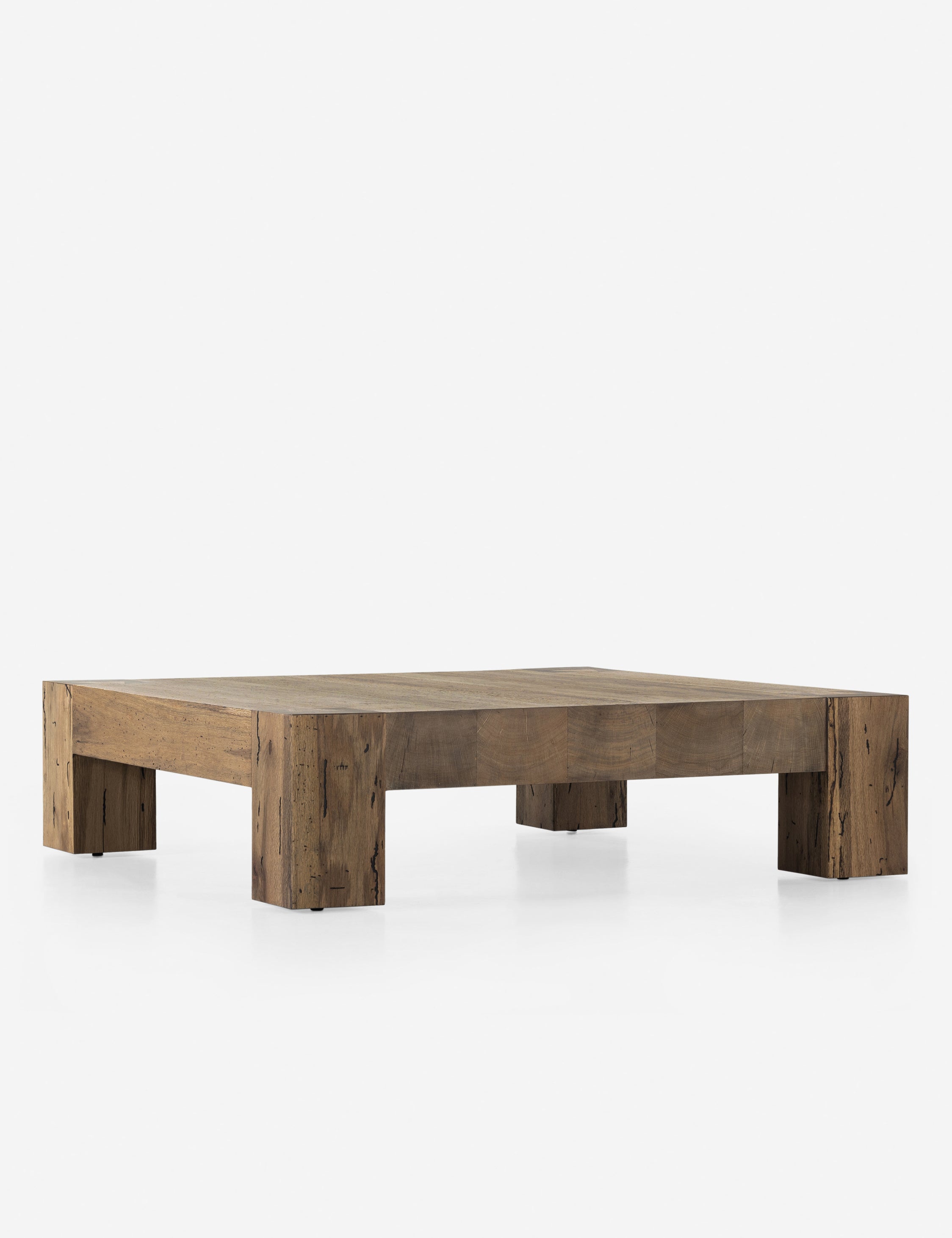 Bevan Distressed Square Coffee Table