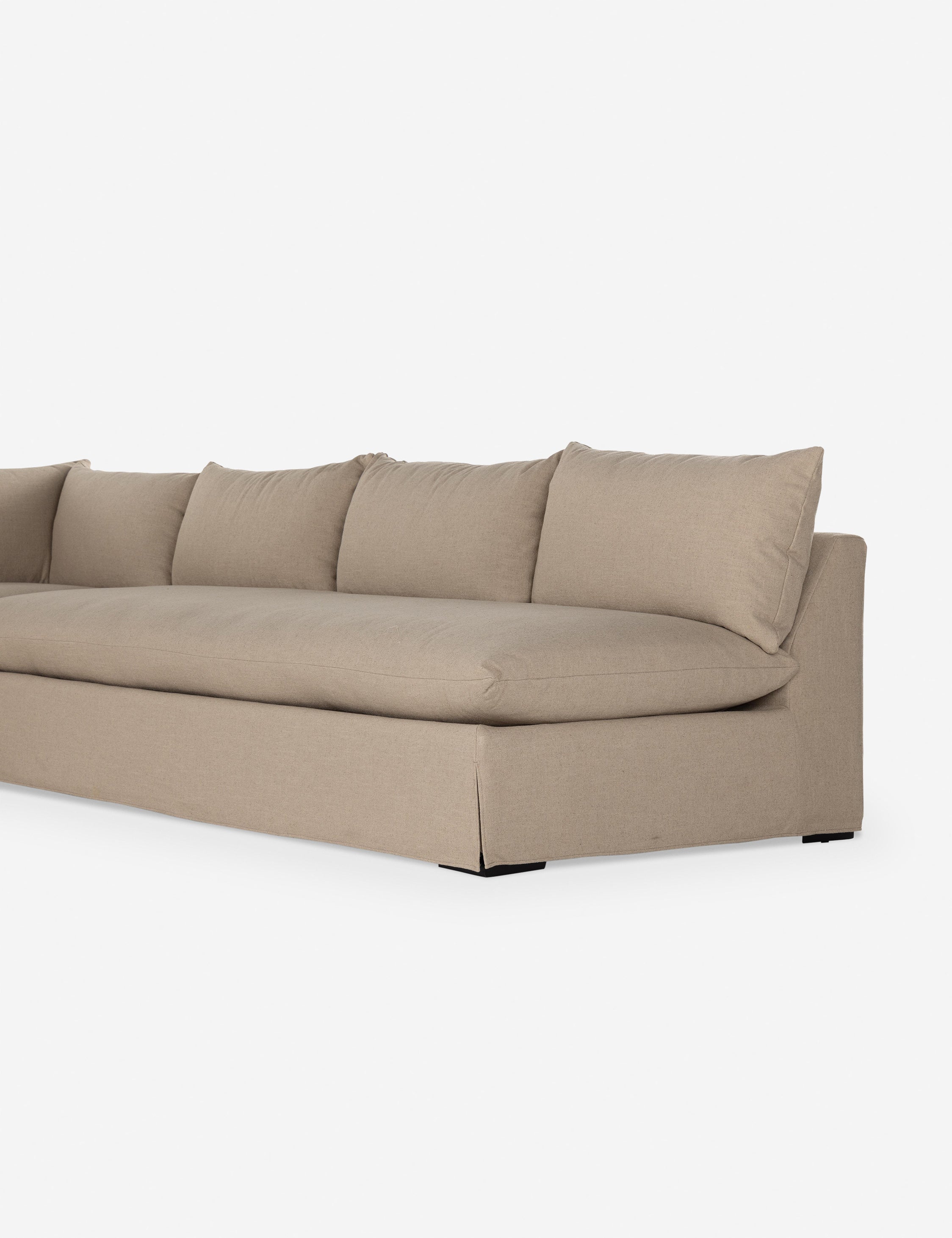 Decima Slipcover Sectional Sofa