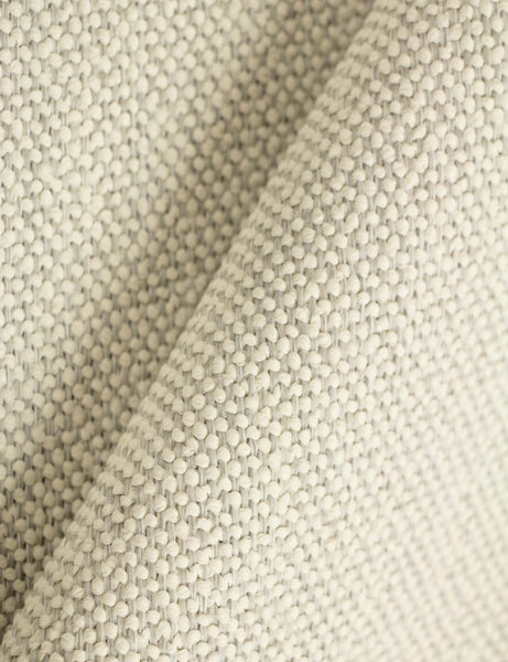 #color::cream-performance-basketweave #size::24-Dia | The cream performance basketweave fabric