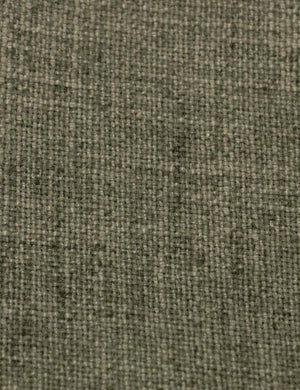 The sage linen fabric
