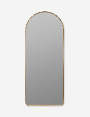 Shashenka gold arched floor mirror