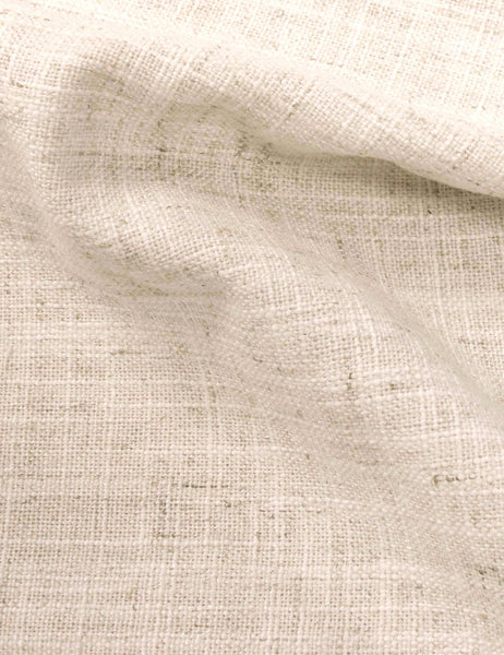 #color::talc-linen | The Talc Linen fabric on the Bailee ottoman