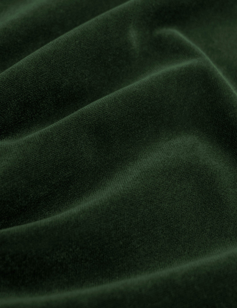 Emerald Velvet Fabric Swatch