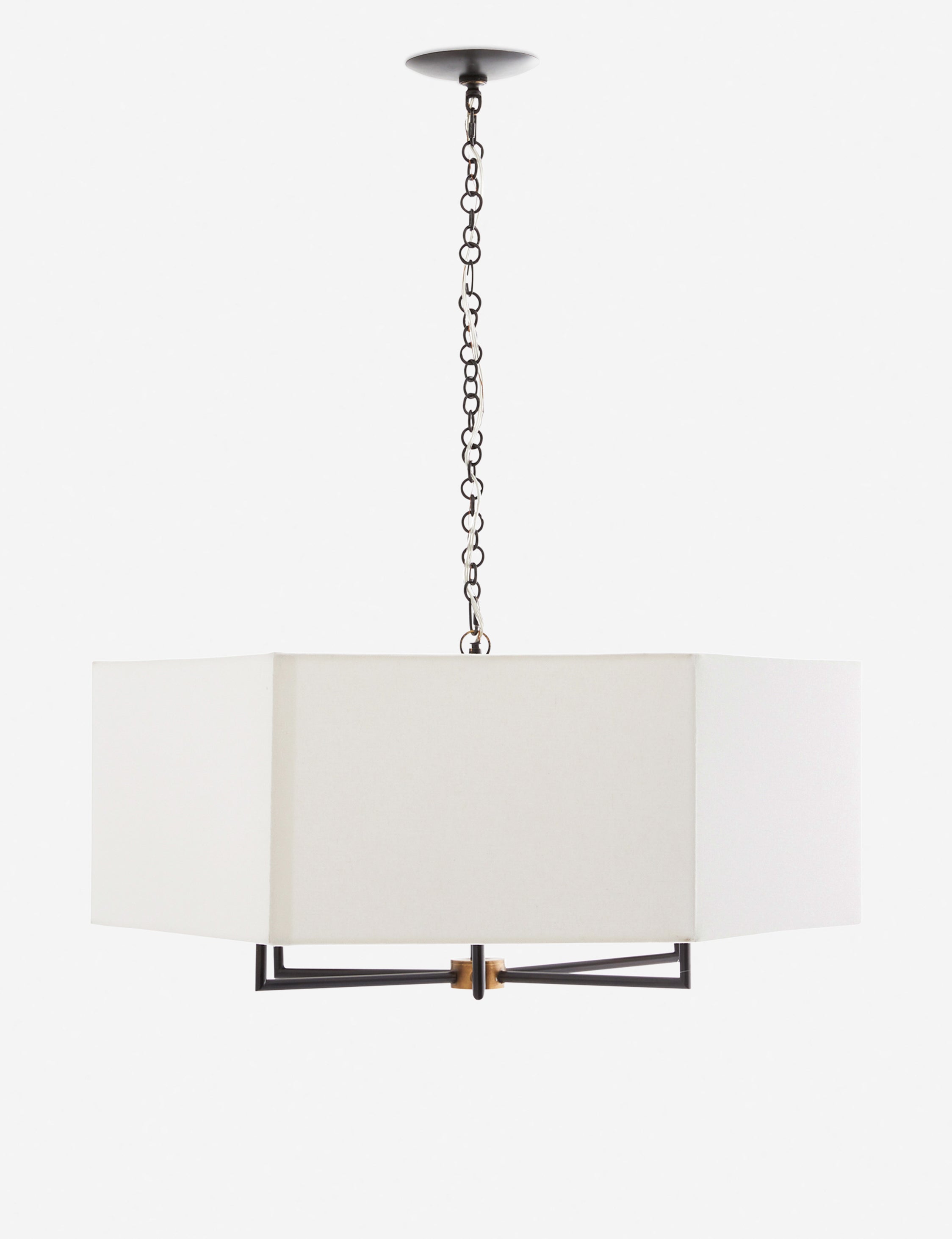 Oxford Hexagonal Chandelier by Arteriors
