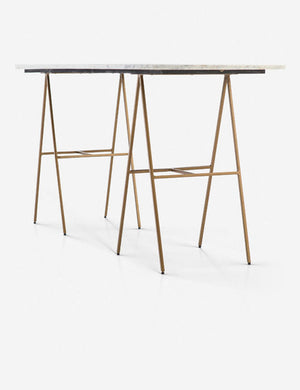 Angled view of the Audrey desk