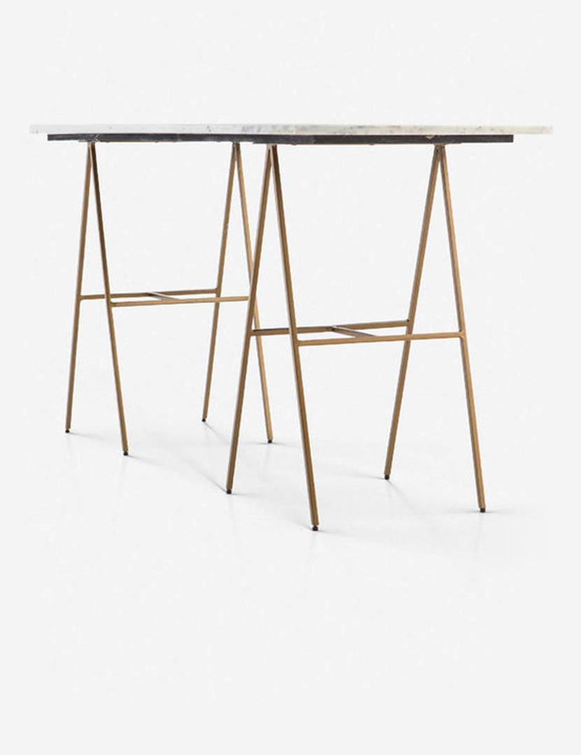 | Angled view of the Audrey desk