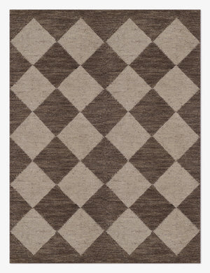 Palau brown rug in its eight by eleven feet size