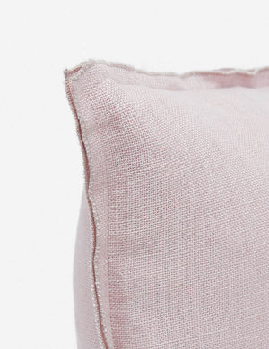 Corner of the arlo Greige square pillow