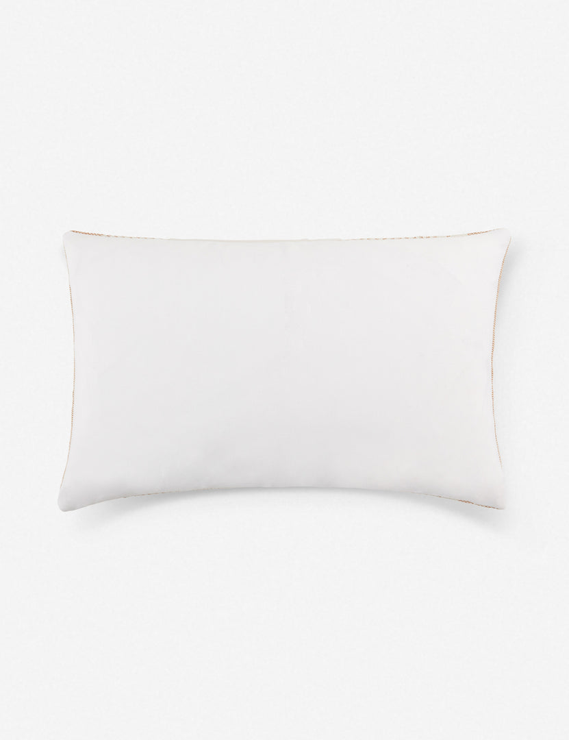 #color::natural #size::13--x-21-  | White back of the Kristian indoor and outdoor pillow