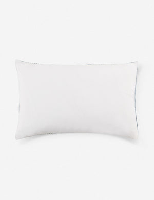 White back of the Kristian indoor and outdoor pillow