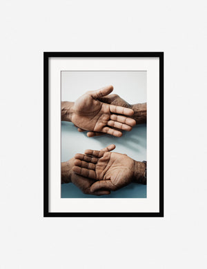Father's Day 10 Photography Print featuring the overlapping hands of father and son by Ashley Johnson
