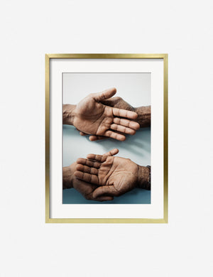 Father's Day 10 Photography Print in a gold frame