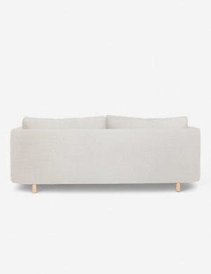 Back of the Taupe Boucle Belmont Sofa