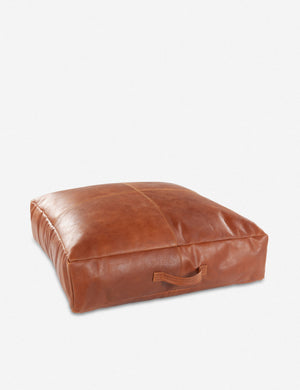 Carlson Leather Floor Pillow