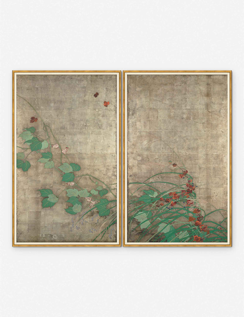 Botanical Panels 1 & 2 Print (Set of 2)