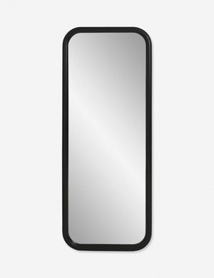 Bourdon Full Length black ash wood Mirror with rounded edges