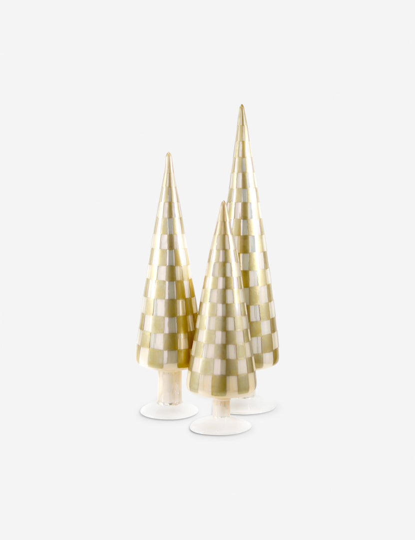 Checkered Trees (Set of 3) by Cody Foster and Co