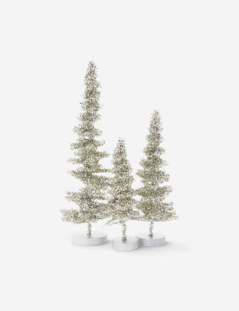 Tinsel Trees (Set of 3) by Cody Foster and Co