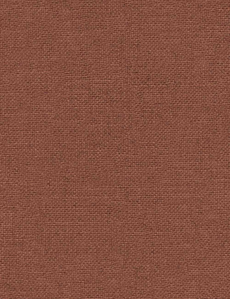 #color::terracotta-linen | The Terracotta Linen fabric on the Bailee ottoman