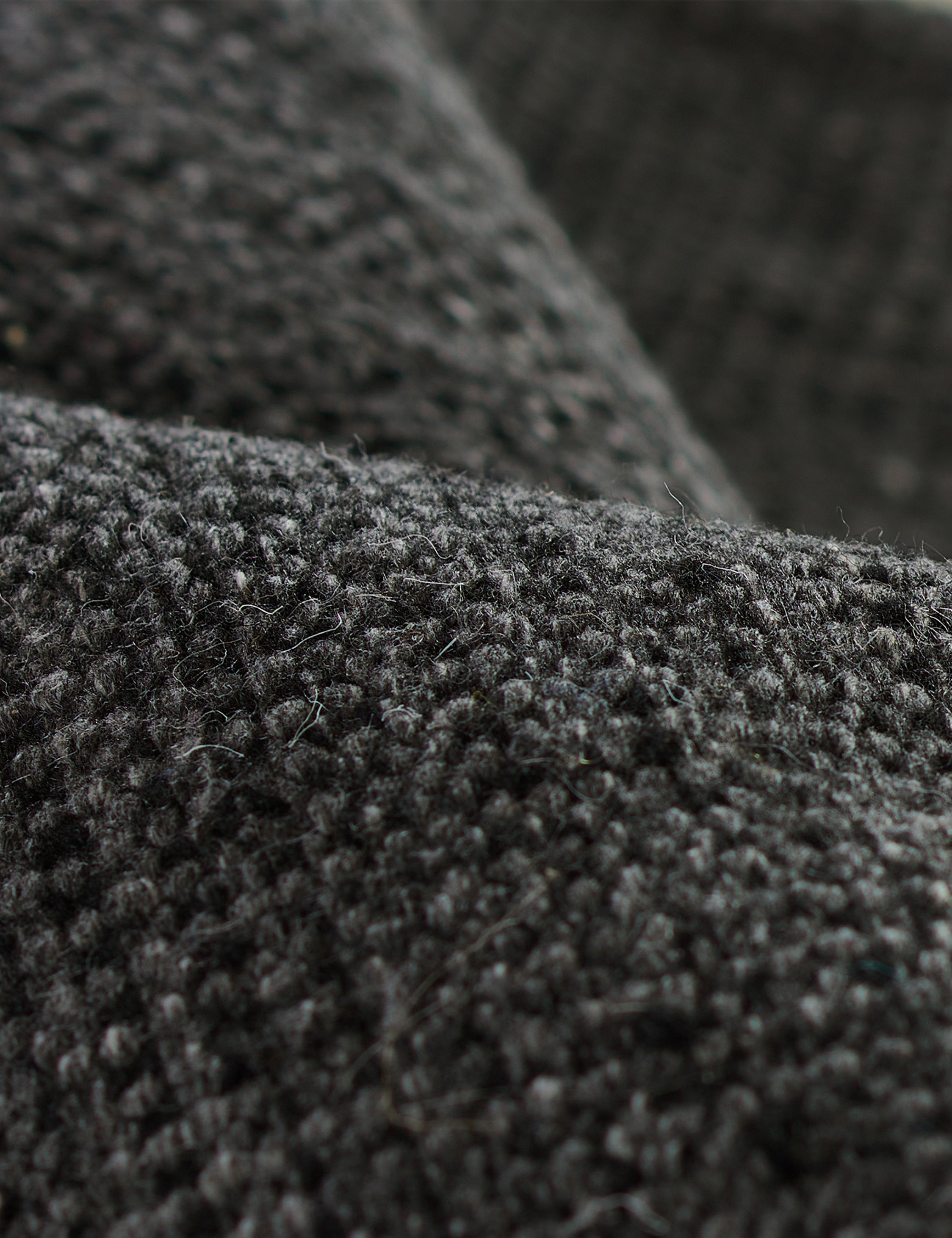 Maxi Monochromatic Fringed Indoor/Outdoor Rug