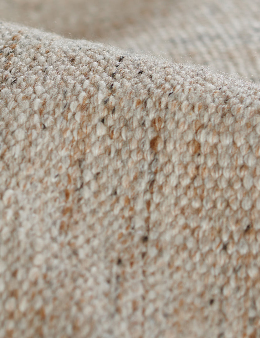 Maxi Monochromatic Fringed Indoor/Outdoor Rug