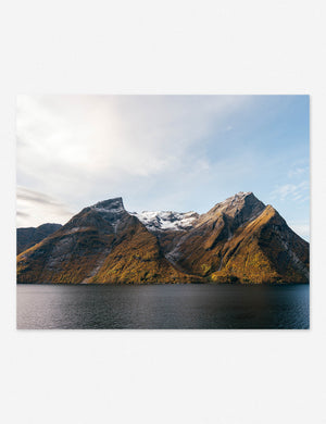 Fjords Photography Print unframed