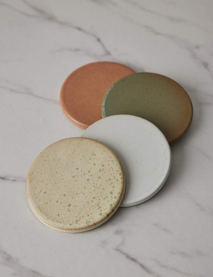 Arch White Coasters (Set of 4)