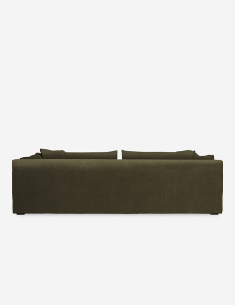 #color::balsam-velvet #size::108-W #size::96-W #size::84-W #size::72-W | Back of the Cashel Balsam Velvet Sofa