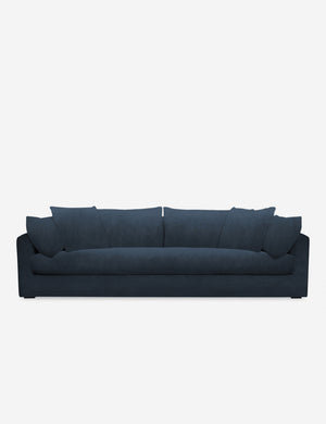 Cashel Blue Velvet Sofa