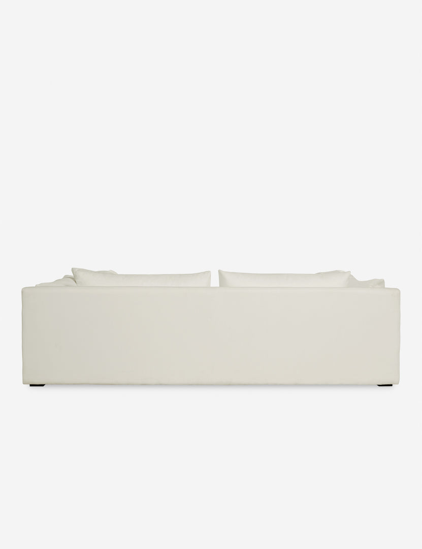 #color::ivory-performance-fabric #size::108-W #size::96-W #size::84-W #size::72-W | Back of the Cashel Ivory Performance Fabric Sofa