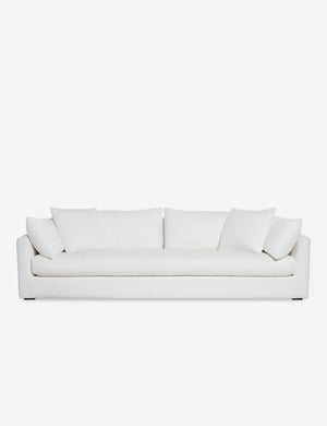 Cashel White Performance Fabric Sofa