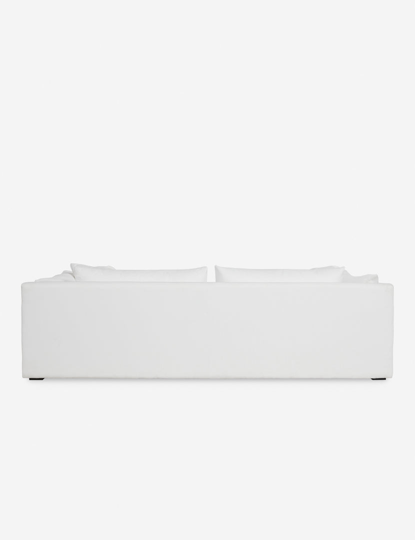#color::white-performance-fabric #size::108-W #size::96-W #size::84-W #size::72-W | Back of the Cashel White Performance Fabric Sofa
