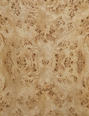 Natural wood pattern on the Chloe Burl Wood Side Table