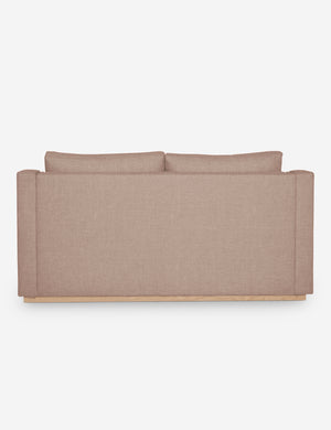 Back of the Coniston Apricot Linen Sleeper Sofa
