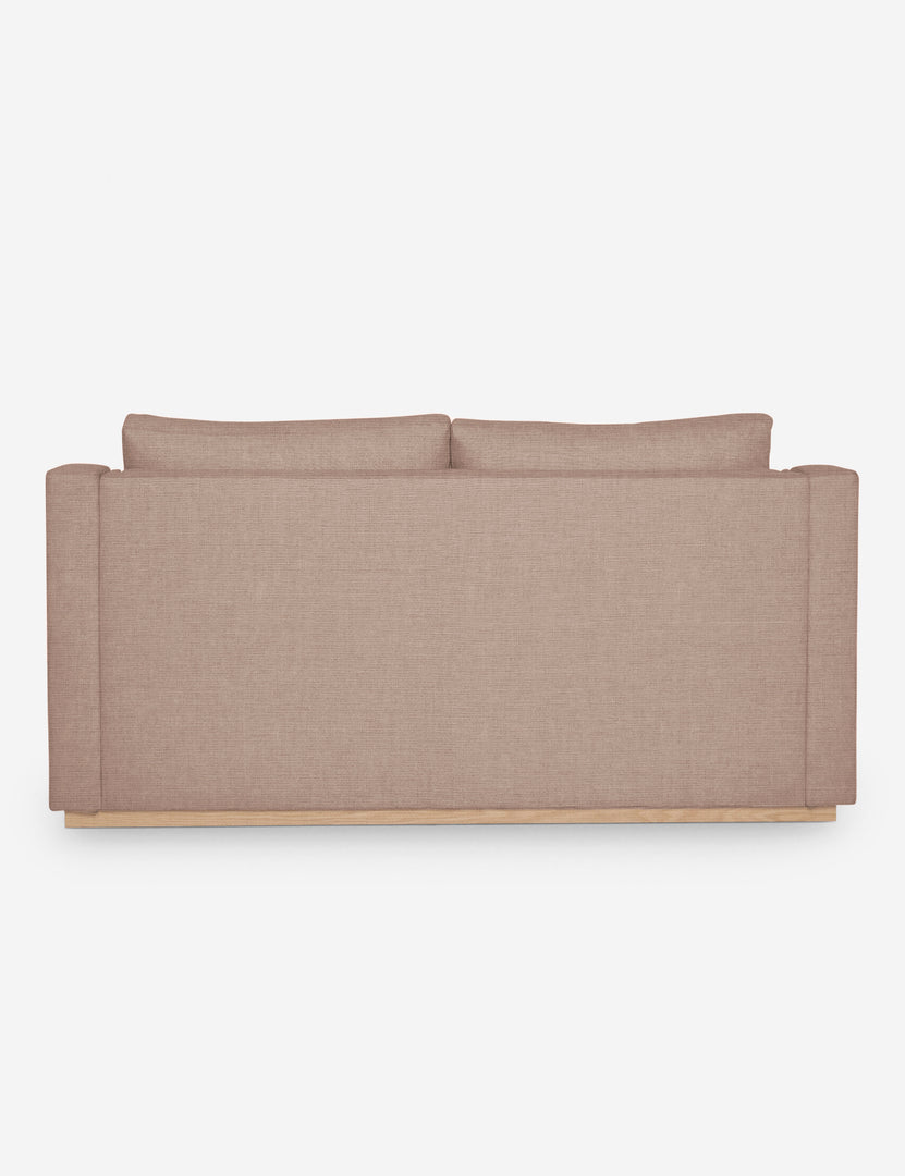 #size::king #color::apricot-linen #size::queen | Back of the Coniston Apricot Linen Sleeper Sofa